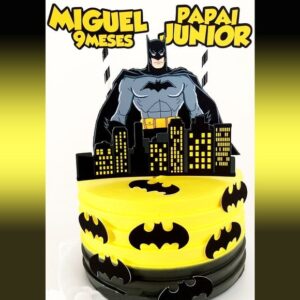 Arquivo de Corte Topo Bolo Batman Studio