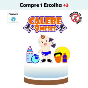 Arquivo de Corte Topo de Bolo Academia #005