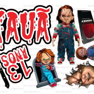 Arquivo de Corte Topo Bolo Chucky