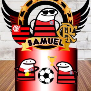 Arquivo de Corte Topo Bolo Flork Flamengo