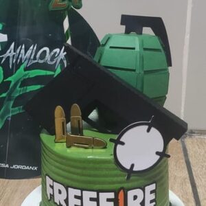 Arquivo de Corte Topo Bolo Free Fire 2 com Brinde -studio
