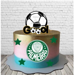 Arquivo de Corte Topo Bolo Futebol