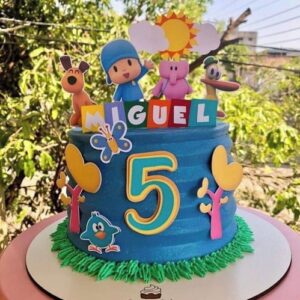Arquivo de Corte Topo Bolo Pocoyo