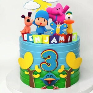 Arquivo de Corte Topo Bolo Pocoyo