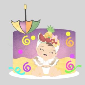 Arquivo de Corte Topo Carmem Miranda Cute em Camadas - Bf