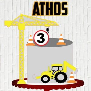 Arquivo de Corte Topo Construtor Escavadeira