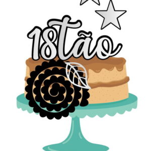 ARQUIVO DE CORTE TOPO DE BOLO 18TÃO