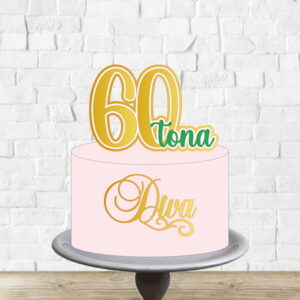 Arquivo de Corte Topo de Bolo 60tona Diva