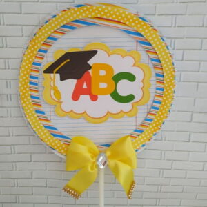 Arquivo de Corte- Topo de Bolo Abc 05