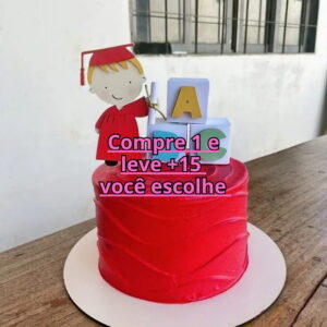 Arquivo de Corte Topo de Bolo Abc #559