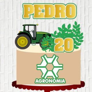 Arquivo de Corte Topo de Bolo Agronomia Trator