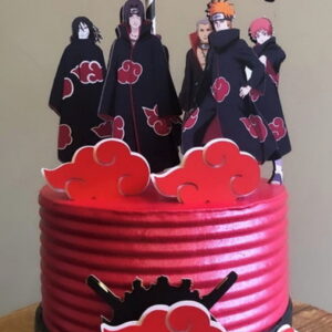 Arquivo de Corte Topo de Bolo - Akatsuki