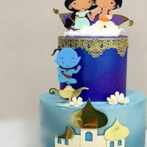 Arquivo de Corte Topo de Bolo - Aladdin
