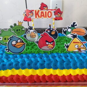 Arquivo de Corte: Topo de Bolo Angrybirds 001