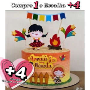 Arquivo de Corte Topo de Bolo Arraiá 1e68d43 - Studio
