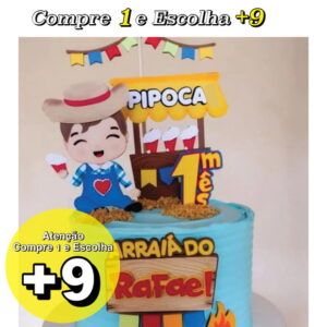 Arquivo de Corte Topo de Bolo Arraiá 1e767e8 - Studio