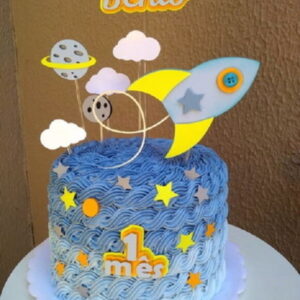 Arquivo de Corte Topo de Bolo - Astronauta
