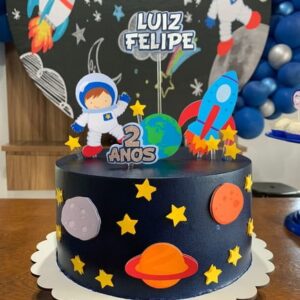 Arquivo de Corte Topo de Bolo - Astronauta