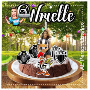 Arquivo de corte topo de bolo - ATLÉTICO MINEIRO (01)