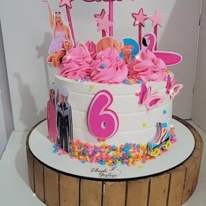 Arquivo de Corte Topo de Bolo Barbie Filme