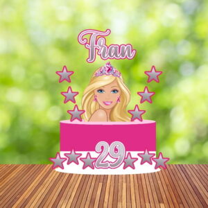 Arquivo de Corte Topo de Bolo Barbie