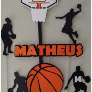 Arquivo De Corte Topo De Bolo Basquete Studio 03