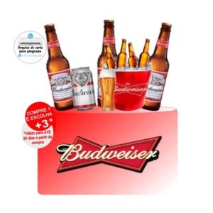 Arquivo de Corte Topo de Bolo Bebida - Budweiser - Boteco