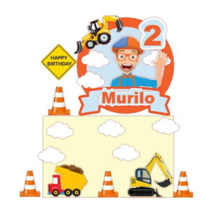 Arquivo de Corte Topo de Bolo Blippi