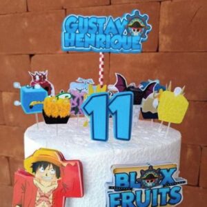 Arquivo de Corte Topo de Bolo Blox Fruit