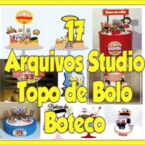 Arquivo de Corte Topo de Bolo Boteco