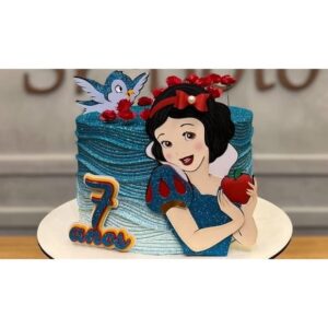 Arquivo de Corte - Topo de Bolo (branca de Neve) 10