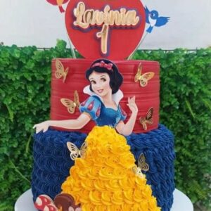 Arquivo de Corte Topo de Bolo Branca de Neve Studio