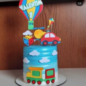 Arquivo de Corte Topo de Bolo Brinquedos 03 - Studio