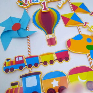 Arquivo de corte Topo de Bolo Brinquedos - COD.: 481