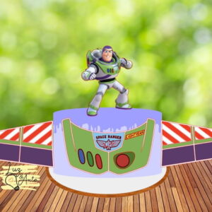Arquivo de Corte Topo de Bolo Buzz Lightyear Studio/PDF