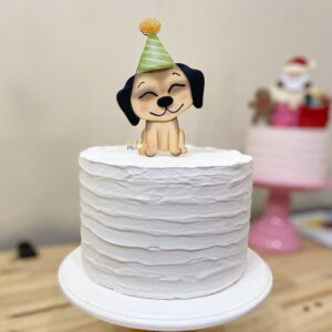 Arquivo de Corte: Topo de Bolo Cachorrinho 003