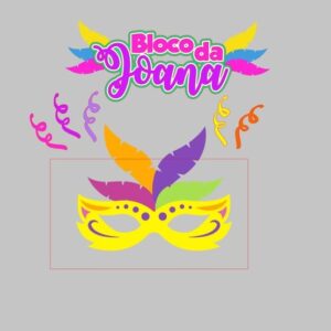 Arquivo de Corte Topo de Bolo Carnaval 3