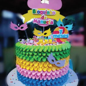 Arquivo de Corte Topo de Bolo Carnaval Minnie