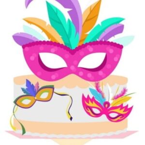 Arquivo De Corte Topo De Bolo Carnaval Studio
