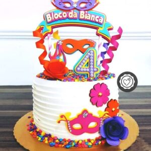 Arquivo de Corte - Topo de bolo Carnaval