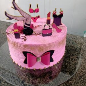 Arquivo de Corte Topo de Bolo Chá de Lingerie