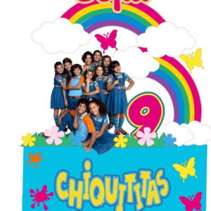 ARQUIVO DE CORTE TOPO DE BOLO Chiquititas