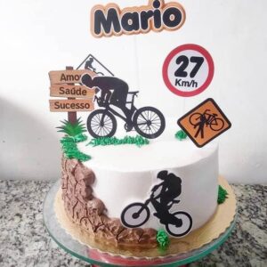Arquivo de corte topo de bolo ciclista