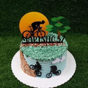Arquivo de Corte Topo de Bolo Ciclsta 4