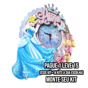 Arquivo de Corte Topo de Bolo Cinderela 2