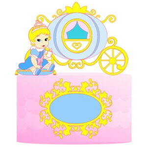 Arquivo de Corte: Topo de Bolo Cinderela Baby Camadas 003