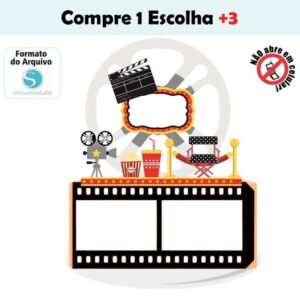 Arquivo de Corte Topo de Bolo Cinema
