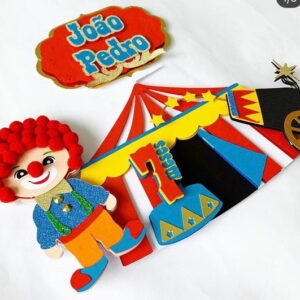 ARQUIVO DE CORTE TOPO DE BOLO Circo