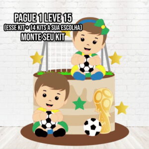Arquivo de Corte Topo de Bolo Copa do Mundo 5 Studio+14