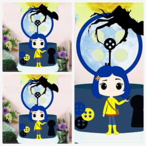 ARQUIVO DE CORTE TOPO DE BOLO - CORALINE BB